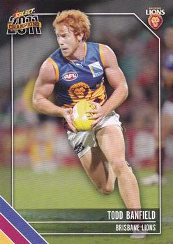 2011 Select AFL Champions #20 Todd Banfield Front